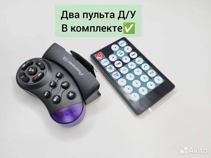 Магнитола 1din с экраном