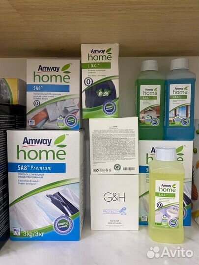 Amway порошок/ мыло/ гель для душа/салфетки