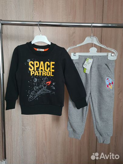 Пакет новой одежды для мальчика 86-92