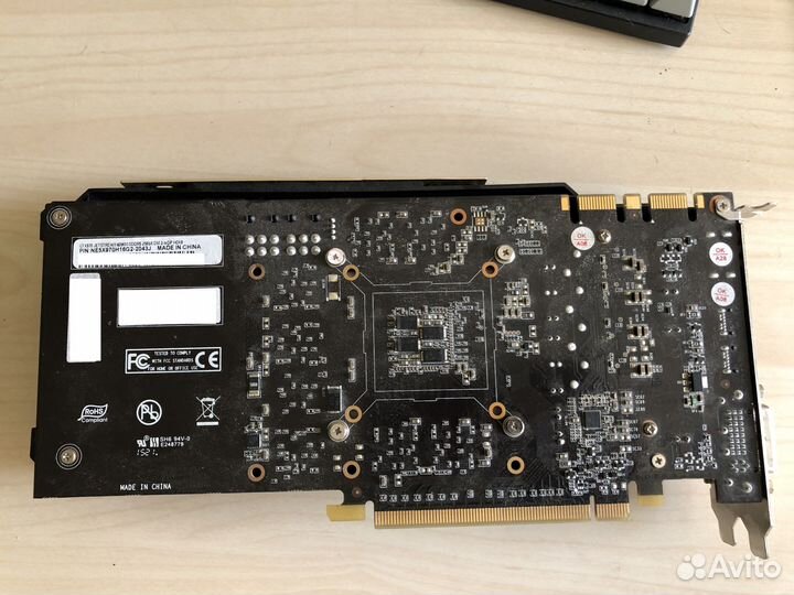 Palit GTX970 нерабочая