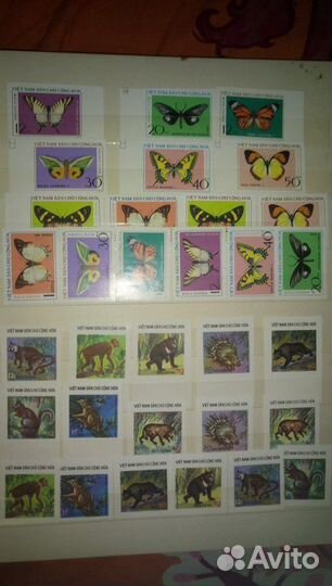 Марки СССР и Зарубежные 1975-77г