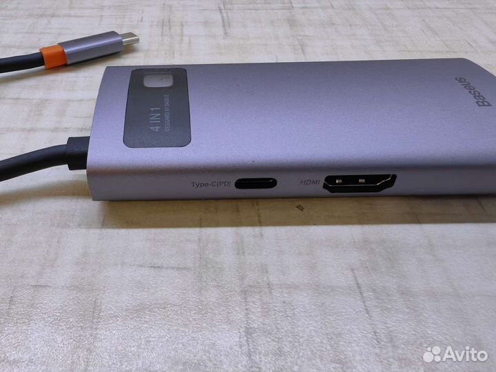 Baseus 4 in 1 hdmi докстанция