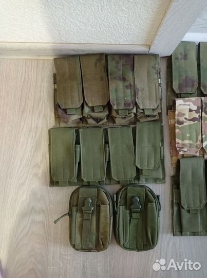 Подсумки под магазин, аптечки, сбросники