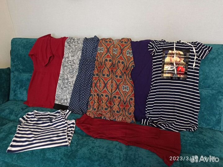 Много одежды 42-44 по 100
