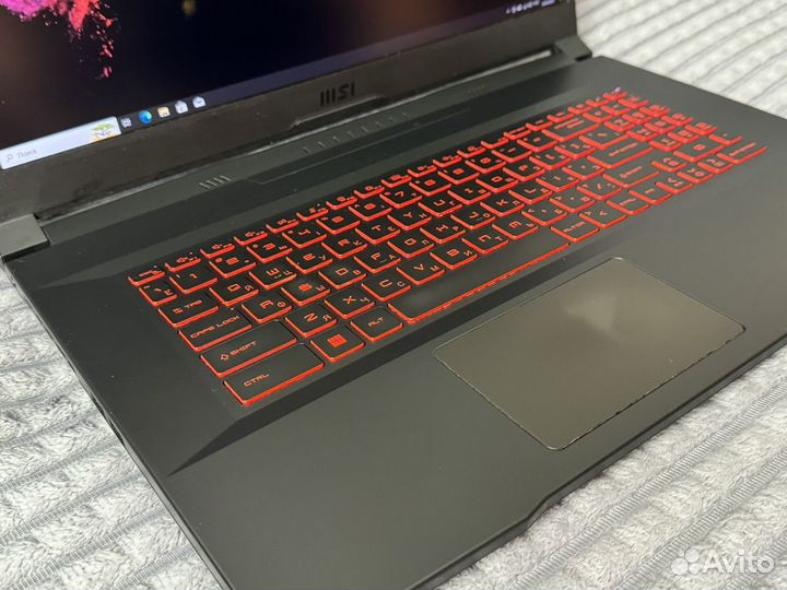 Игровой MSI 17,3 i7-11 + RTX 3050 +12gb DDR4