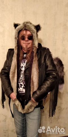 Шапка Волк. Зверошапка