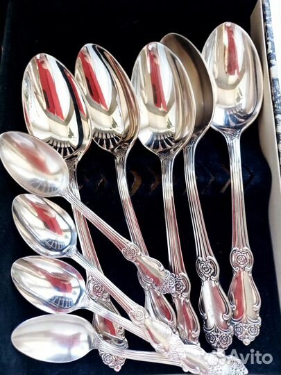 Набор столовых приборов мельхиор