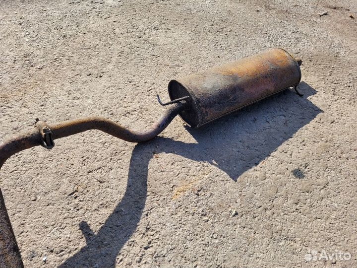 Глушитель в сборе на Лада Калина