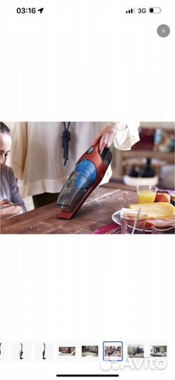 Беспроводной пылесос Philips PowerPro Duo