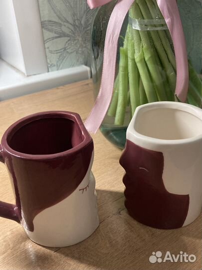 Кружка в виде влюбленной пары