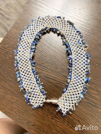 Колье из натуральных камней