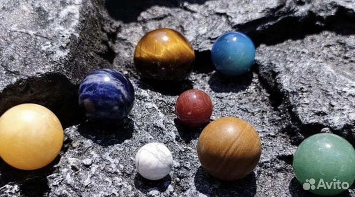 Планеты камни набор магических шаров новый