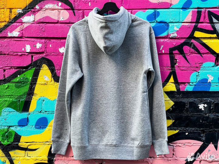 Худи Bape Logo Grey Camo