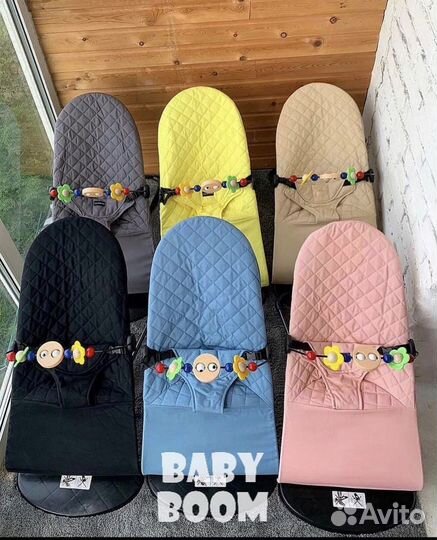 Детский шезлонг аналог baby bjorn