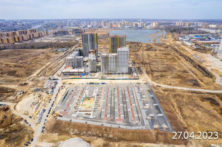 2-к. квартира, 57,6 м², 6/23 эт.