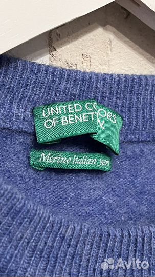 Джемпер из мериносовой шерсти Benetton (xs)