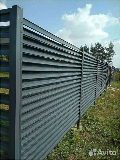 Забор Жалюзи. Производство. Монтаж