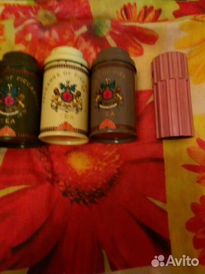 Баночки для чая Jacksons Tea И мельница СССР