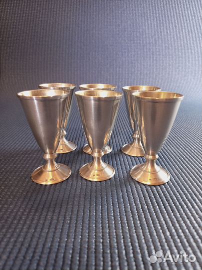 Серебряные рюмки набор Таллин СССР