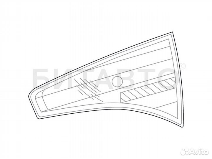 Фонарь задний правый внутренний на Kia Optima III