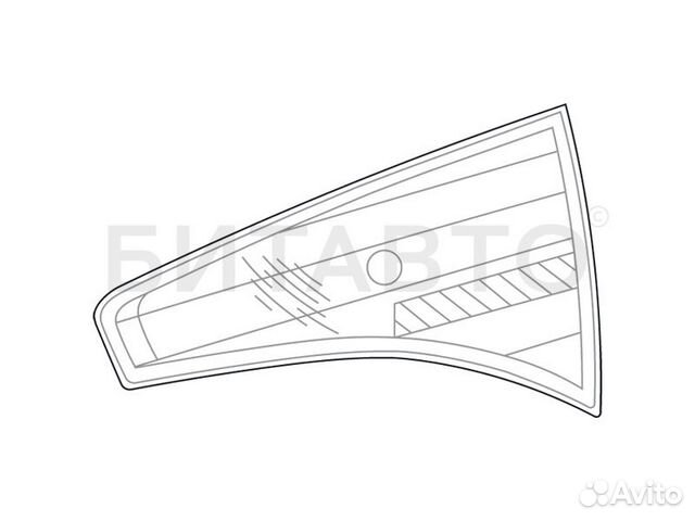 Фонарь задний правый внутренний на Kia Optima III
