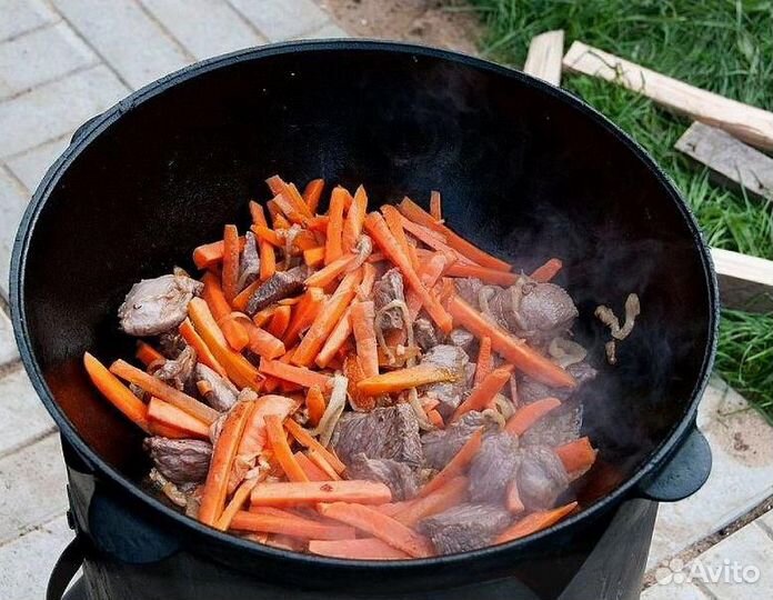 Казан Чугунный Узбекский 6 литров