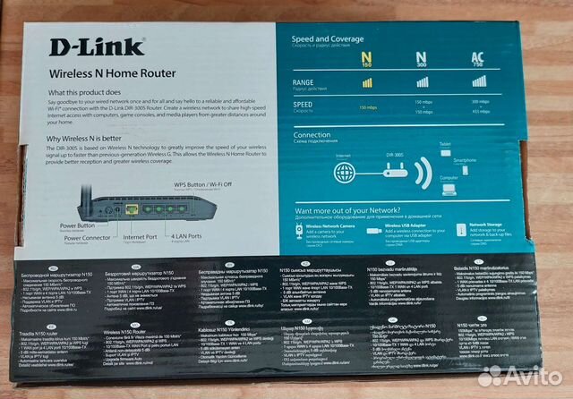 Роутер d-link dir-300s