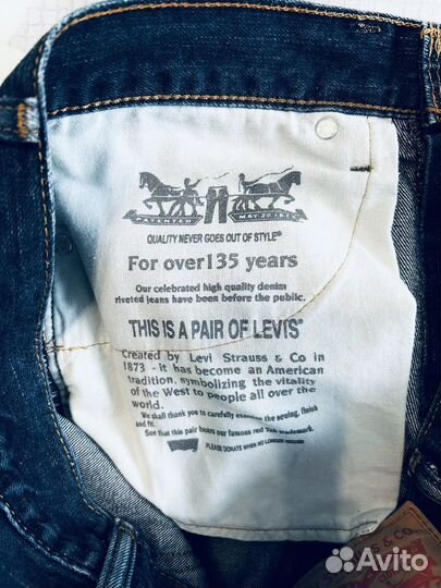 Джинсы Levis 504, оригинал