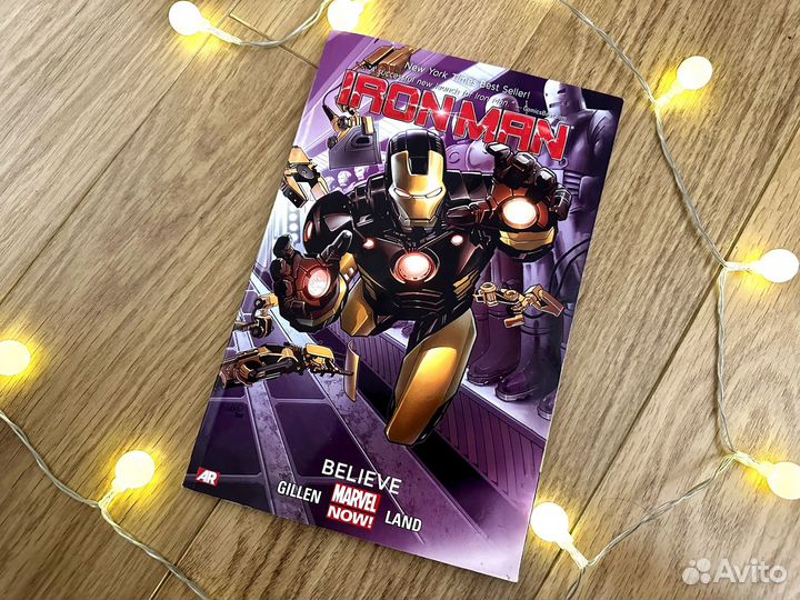 Комикс Iron Man - Believe. Eng 2013 г