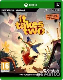 Игра It takes two+Rayman legends xbox one/series s