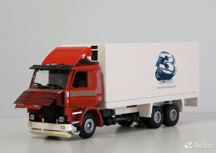 1/50 Scania 143M рефрижератор Tekno мегараритет
