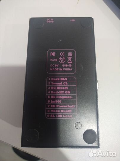 Гитарная педаль преамп M-vave mini-AMP