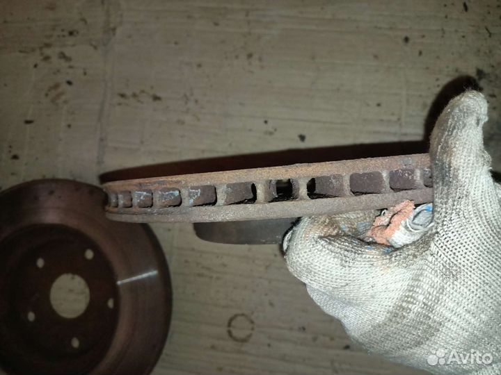 Диски тормозные Geely emgrand ec7 передние и задн