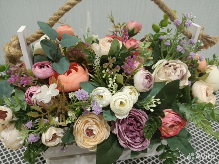 Букет из искусственных цветов