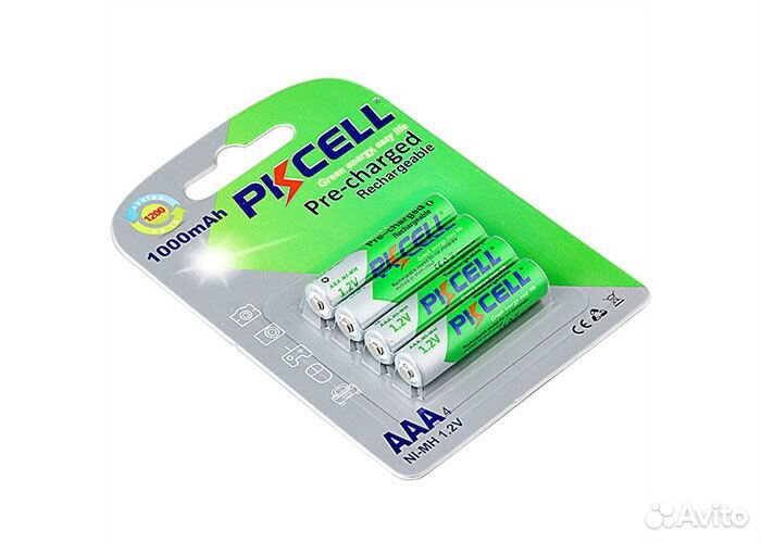 Аккумулятор pkcell NI-MH RTU AAA1000-4B