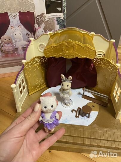 Sylvanian families набор школа балета балерина