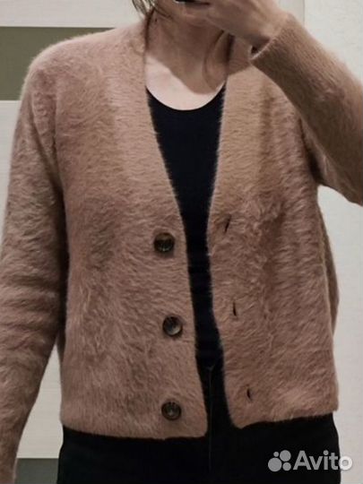Кардиган пушистый