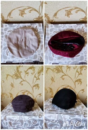 Шляпы,береты женские 54-56 р