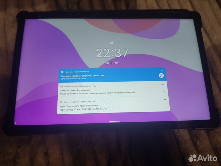 Планшет Lenovo Tab P11 Wi-Fi 128 гб серый