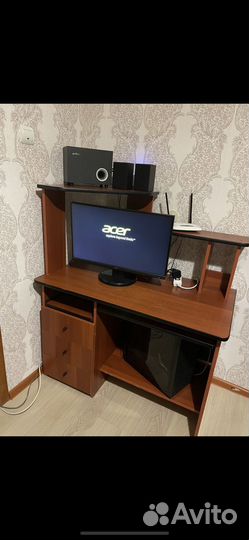 Компьютерный стол со шкафом бу