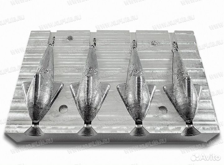 Форма для литья грузил 