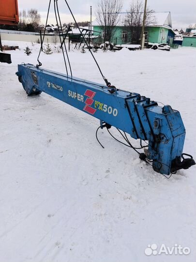 Запчасти крановая установка tadano 504