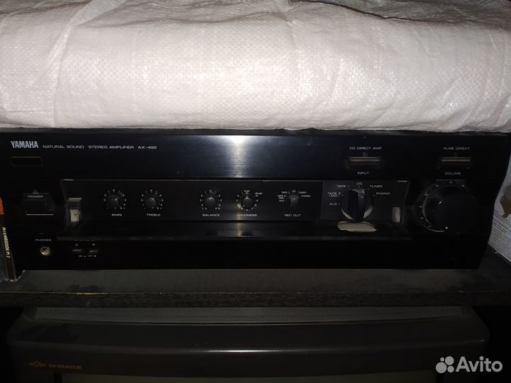 Продам усилитель yamaha AX-492 с акустикой