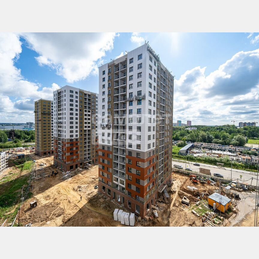 2-к. квартира, 50,8 м², 13/18 эт.