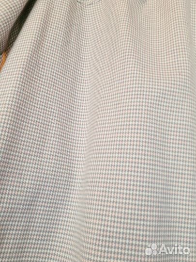 Платье офисное с пуговицами гусиная лапка р-р 54