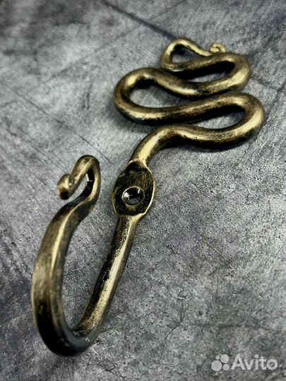 Кованая ложка для обуви