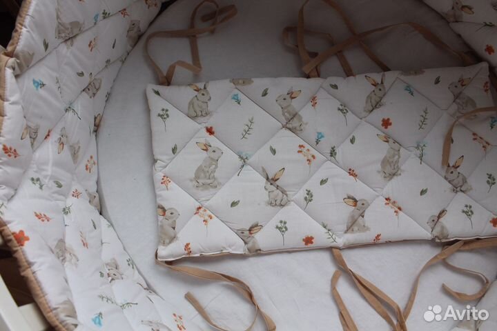 Бортики в детскую кроватку