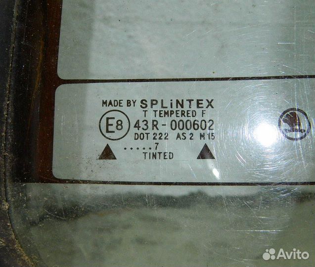 Стекло заднее Skoda Felicia