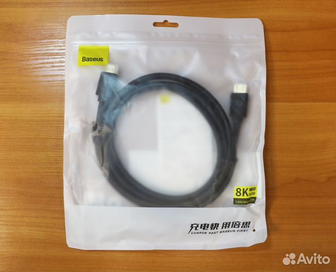 Новый кабель hdmi 2.1 Baseus 8K
