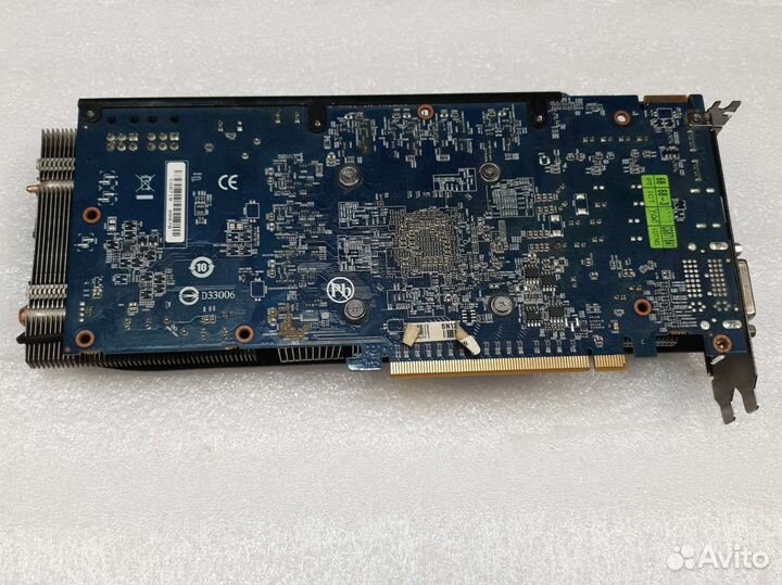 Видеокарта gigabyte HD 7870 2 Гб дефект б/у